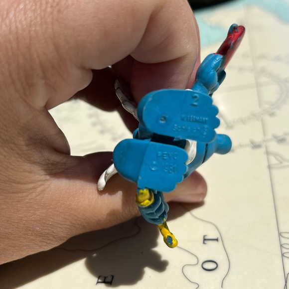 Vintage 1981 Peyo Cupid Smurf Figurine - Picture 5 of 5